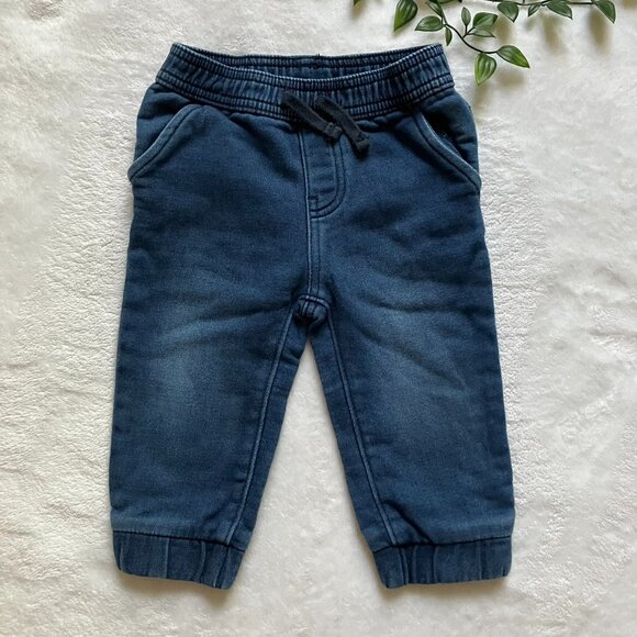 Joe Fresh Baby Pants Size 12-18M | Blue Denim GUC - Picture 1 of 13